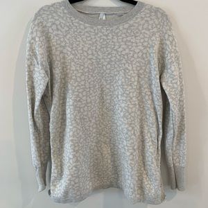 Grey animal print Seraphine maternity & breastfeeding friendly